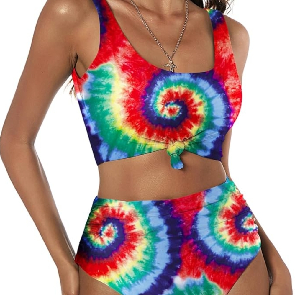Tie-Dye Bikini Set - Picture 6 of 12
